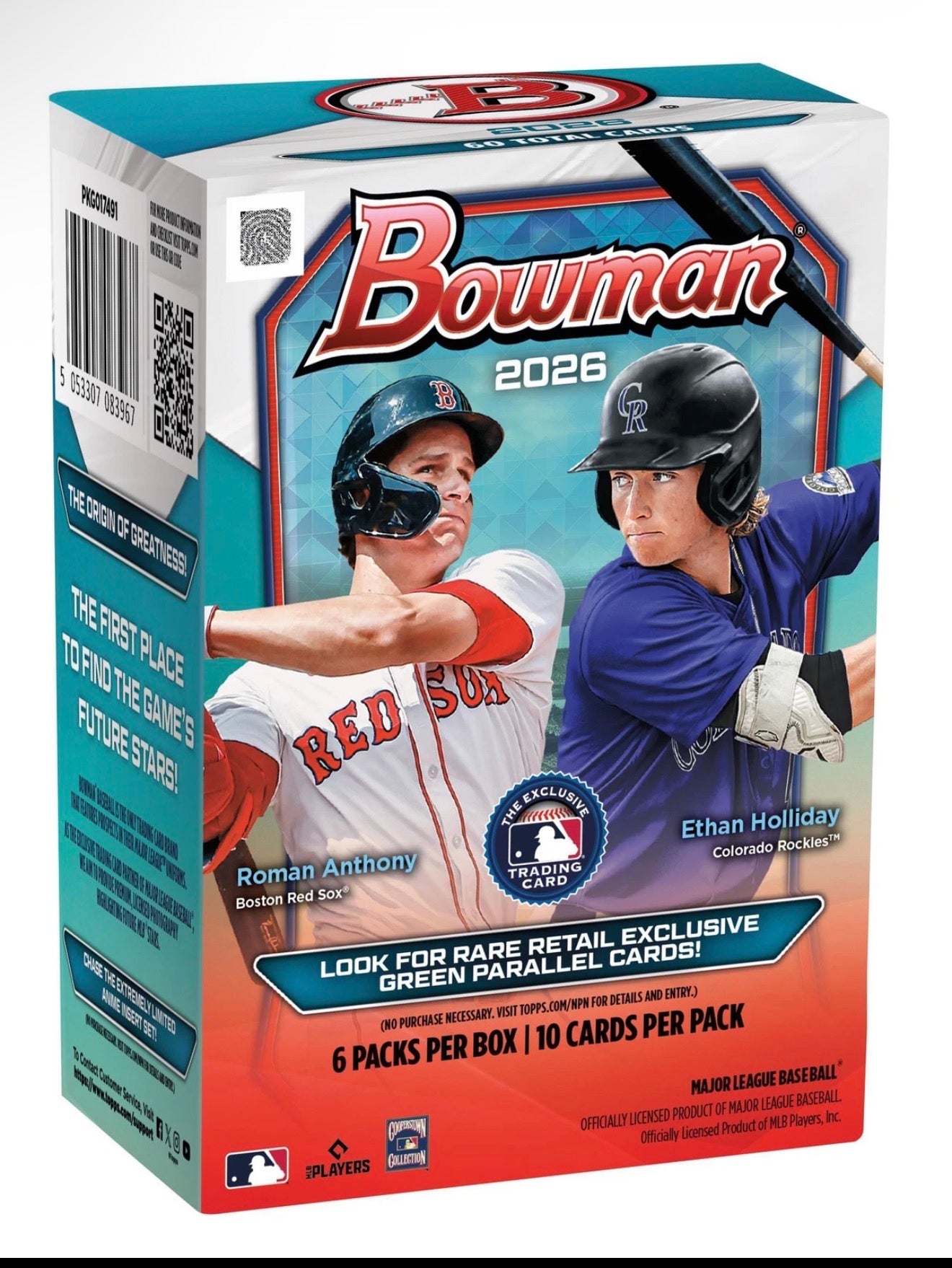 π₯ BREAK #1 β 10 BLASTERS BOWMAN 2026 π₯