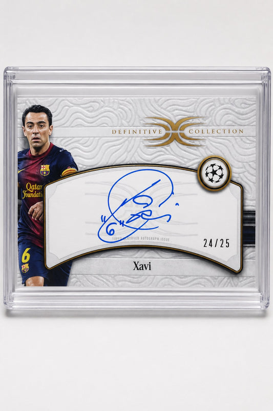 🔥 Xavi Hernández Auto 24/25 | Definitive Collection | FC Barcelona Legend 🔥